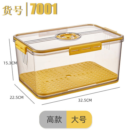 Transparent Thickened PET Refrigerator Storage Box