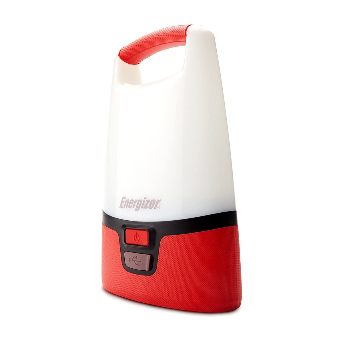 Energizer Vision LED Camping Lantern Bright Battery Powered Lantern Water Resistant Emergency Light Pack of 1 Red