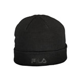 Fila Black Polyacrylic Men Cap