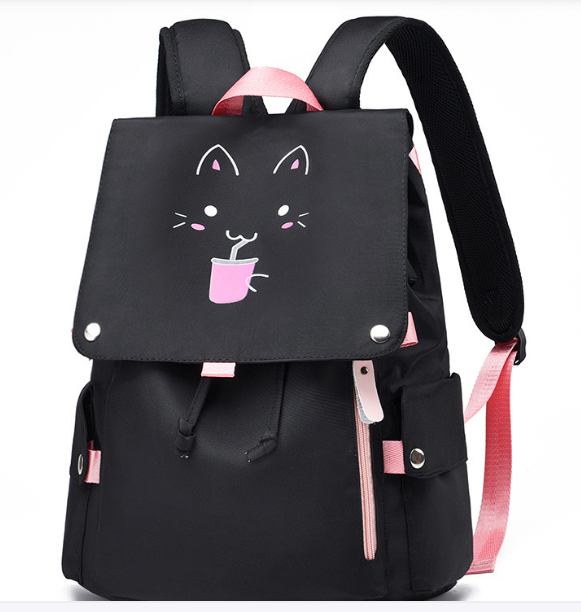 Stylish Korean School Backpack for Students (Large Capacity)