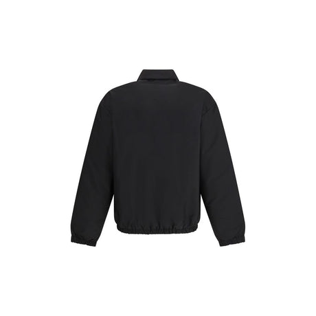 Prada Black Recycled Polyamide Full-Length Jacket