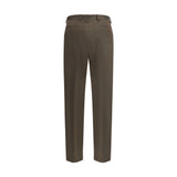 Brioni Bicolor Fleece Wool Casual Pants