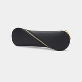 Slim Pencil Case Makeup Brush Holder with Zipper Pouch