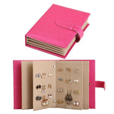 Jewelry Box Organizer with Display Book and Portable Design