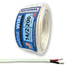NATIONAL Wire&Cable 14/2 Marine Wire - 200 Ft - Made in USA - Tinned Copper Duplex Boat Wire - 14-Gauge 2-Conductor Shethed- Designed for Boat/Marine/Automotive/RV/Camper/Trailer