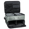 GreenHaven Golf Trunk Organizer Waterproof Car Golf Shoes Bag with Separate Ventilated Compartments Large Golf Storage Box for Shoes Golf Balls Tees Clothes Gloves Accessories Golf Gift for Men(Grey)