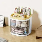 Cute Multi-color Transparent Pen Holder for Desk