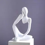 Mini Abstract Character Ornament for Creative Home Decor