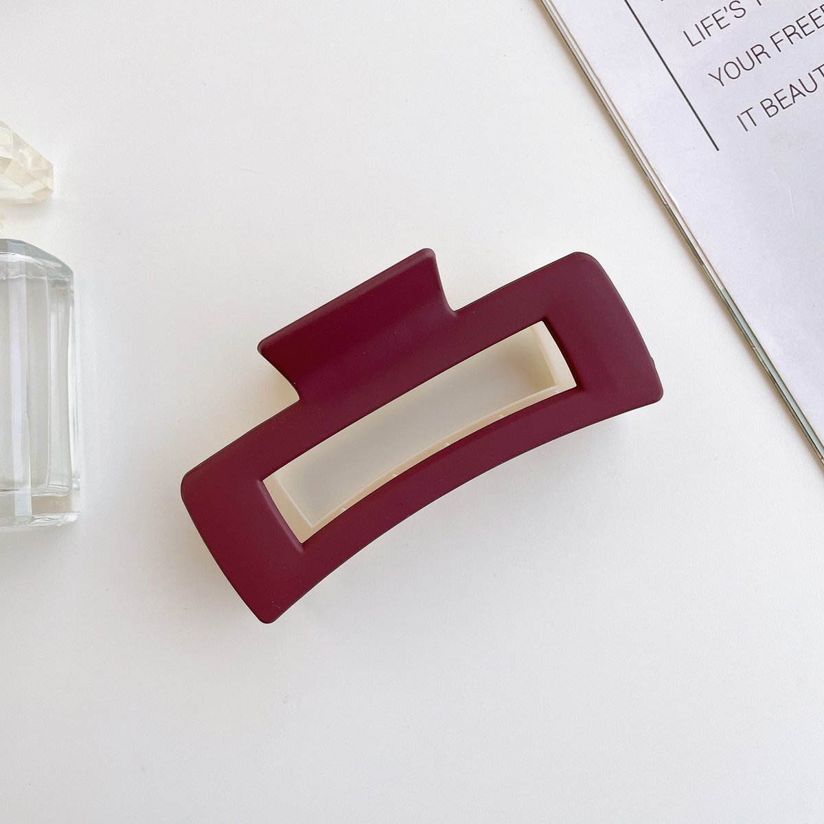 Two-Tone Acetate Hair Clip