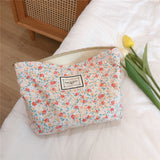 Floral Women's Makeup Storage Bag for Travel