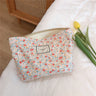 Floral Women's Makeup Storage Bag for Travel