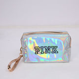 Waterproof Fashionable PU Laser Makeup Bag - Customizable