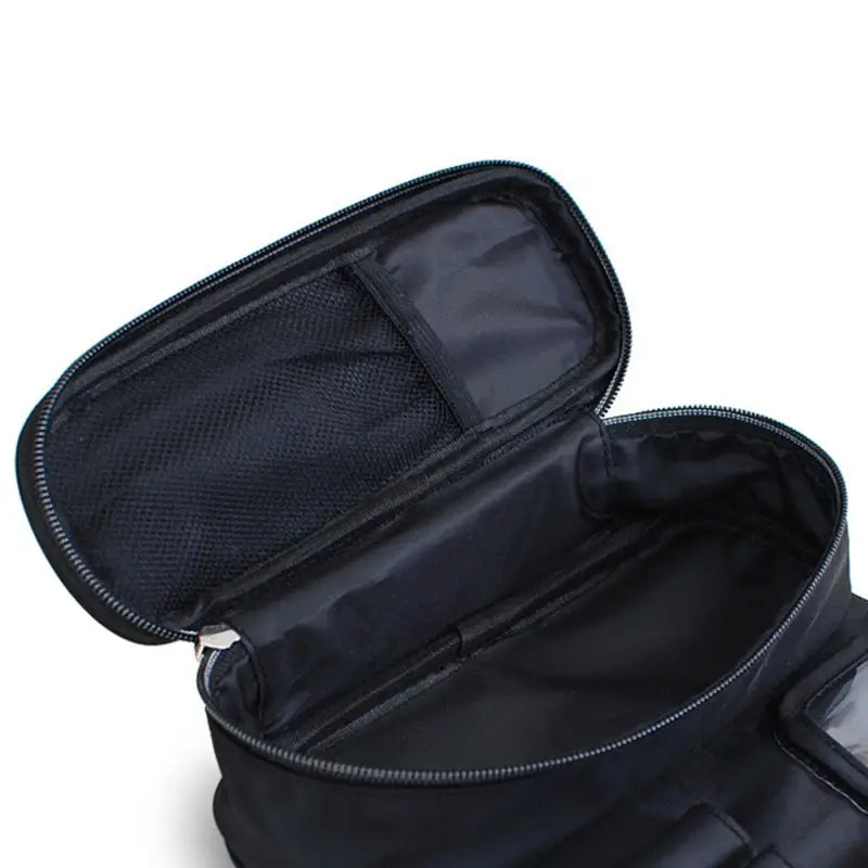 Portable Roll-Up Makeup Brush Organizer for Women