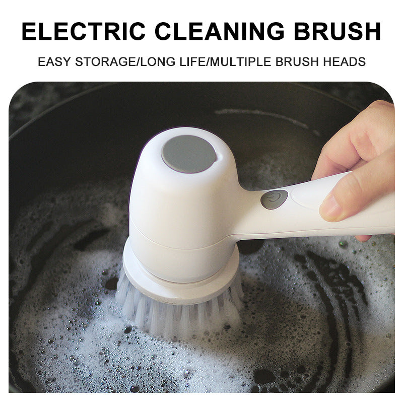 Multi-Function Electric Handheld Cleaning Brush