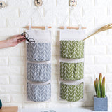Waterproof Cotton Linen Storage Hanging Bag