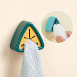 Towel Holder Storage Rack with Adhesive Clip (1pc)
