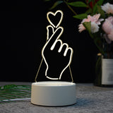 3D LED Jellyfish Night Light for Smart Home Decor