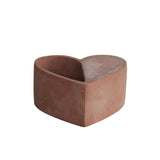 Creative Heart-Shaped Concrete Planter for Succulents