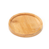 Ceramic Succulent Planter with Bamboo Tray and Stand
