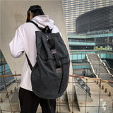Outdoor Travel Canvas Backpack for Men and Women
