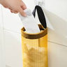 Wall-Mounted Plastic Bag Holder for Kitchen Storage
