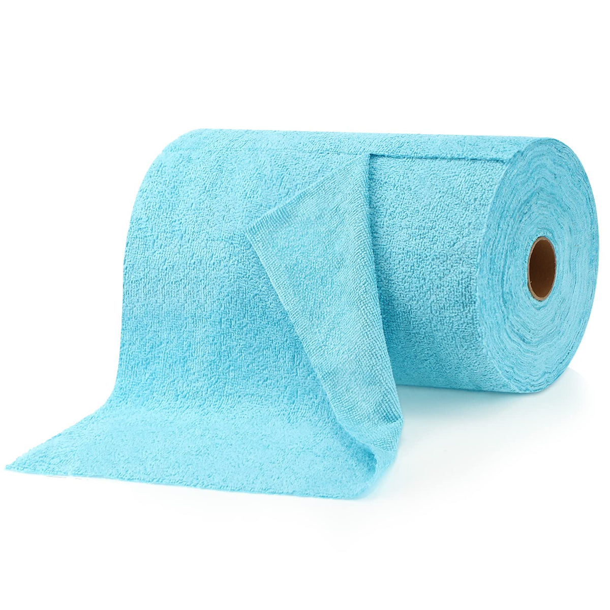 Fumete Microfiber Towels Roll Microfiber on a Roll Tear Away Towel 12" x 12" Reusable Washable Microfiber Cloth Microfiber Paper Towels Roll for Car Cleaning Rag All Purpose Absorbent Kitchen
