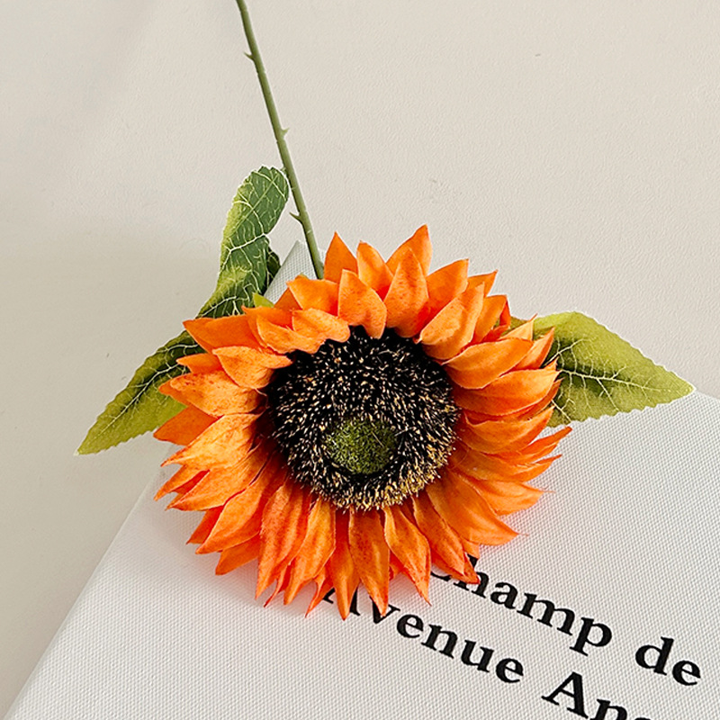 Artificial Sunflower Long Stem for Home and Party Decor