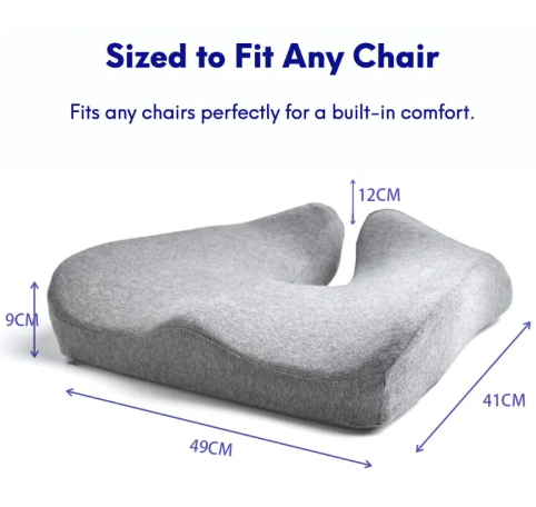 Memory Foam Car & Office Chair Cushion