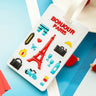 Creative Cartoon Silicone Luggage Tag for Suitcases
