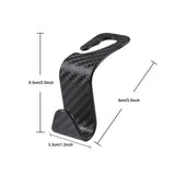 Car Seat Hooks (2/5/9 pcs) - Durable Carbon Fiber Design