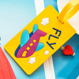 Creative Cartoon Silicone Luggage Tag for Suitcases