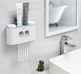 Toothpaste Squeezer, Storage Box, Toothbrush Holder Set