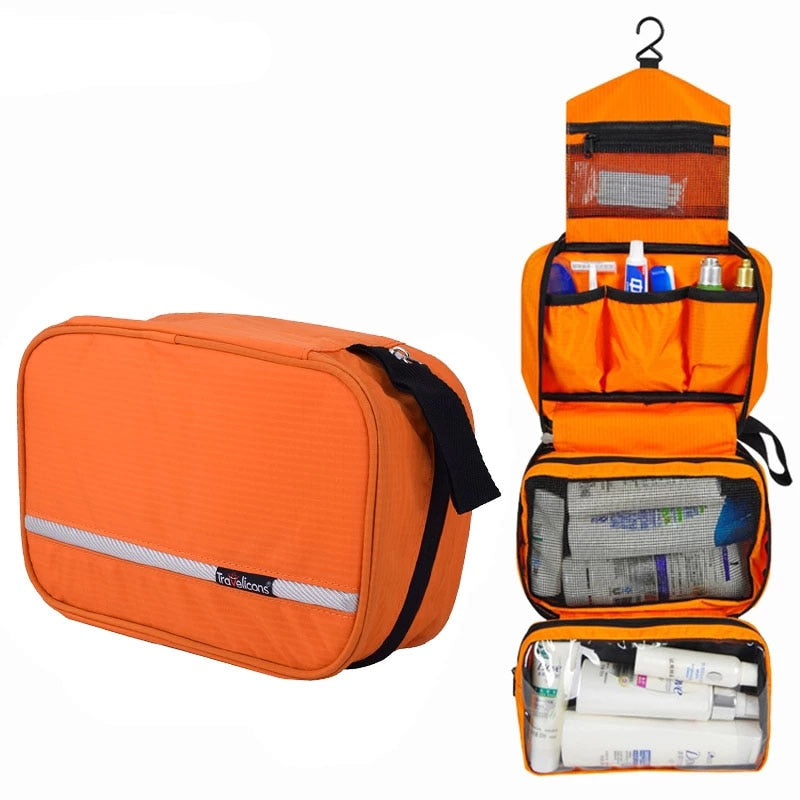 Compact Waterproof Hanging Makeup Travel Bag