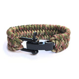 Outdoor Camping Emergency Parachute Cord Bracelet