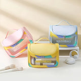 Portable Water-Resistant Clear Makeup Organizer Bag