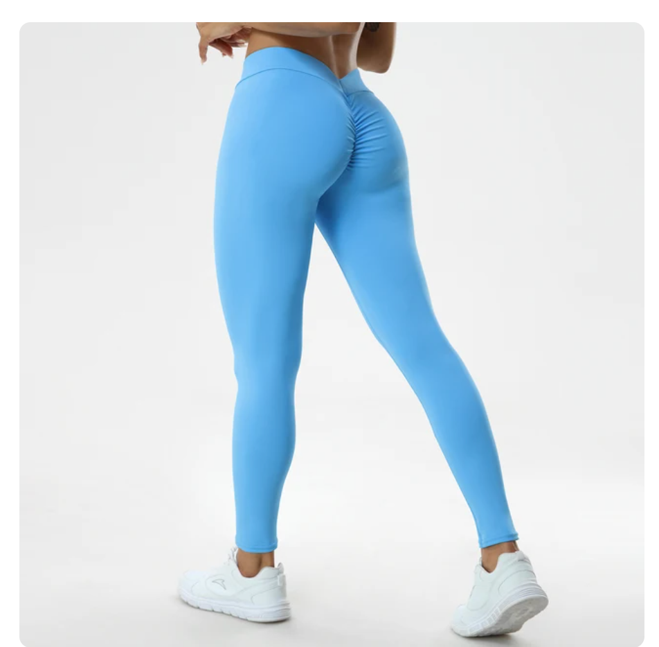 Sexy V Butt Push Up Fitness High Waist Pants - Atlantic Shopping Mall