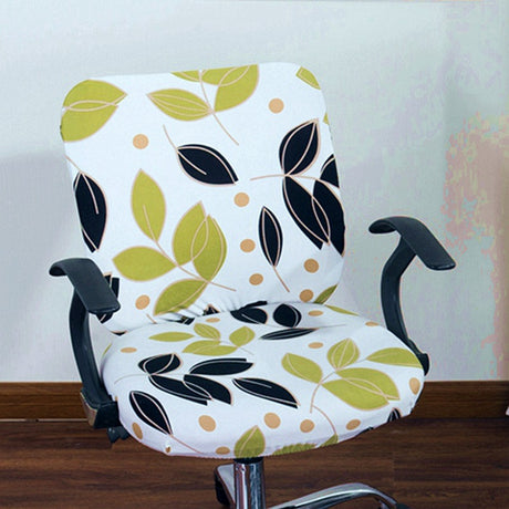 Simple Stretchable Office Chair Cover Set