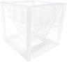 All-in-One Measuring Cube for Cooking and Baking - Replace Spoons and Cups - Kitchen Gadget Utensil - Helps with Organization and Storage - Easy-to-Clean Dishwasher-Safe (Clear)