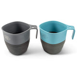 UCO Collapsible Cup for Camping Backpacking and Hiking 12 Ounces (2 Pack)