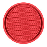 Creative Honeycomb Car Cup Holder Mat with Rhinestones