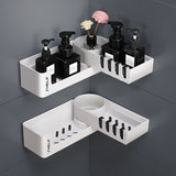 Creative Wall-Mounted Bathroom Storage Shelf (Triangle)