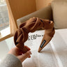 Wide Edge Cloth Hair Band for Women - Retro Style Accessory