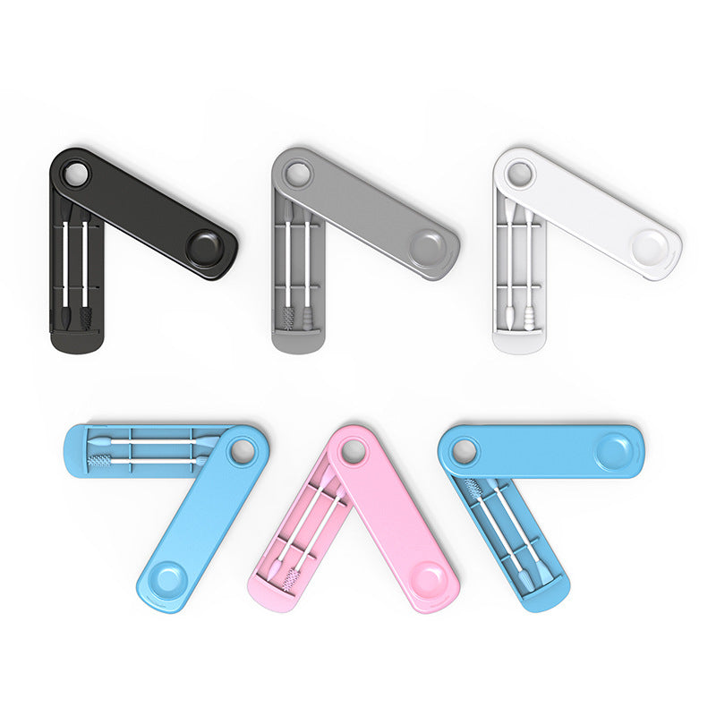 Reusable Silicone Makeup Cotton Swabs for Cleaning