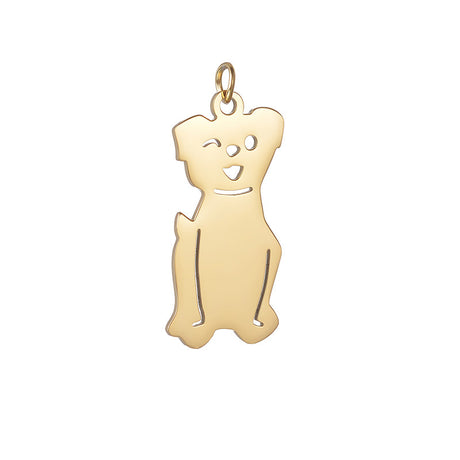 Polished Stainless Steel Pet Accessories for DIY Crafts