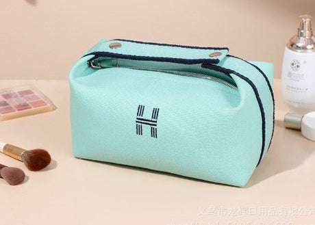 Waterproof Canvas Travel Toiletry Organizer Bag