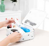 Portable Travel Makeup Bag and Toiletry Organizer