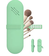 Travel Makeup Brush Holder and Organizer Bag for Women