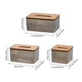 Transparent Tissue Box Holder for Home and Office