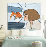 Digital Print Wall Tapestry for Home Decor