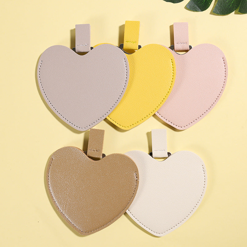 Portable Stainless Steel Makeup Mirror - Small Gift
